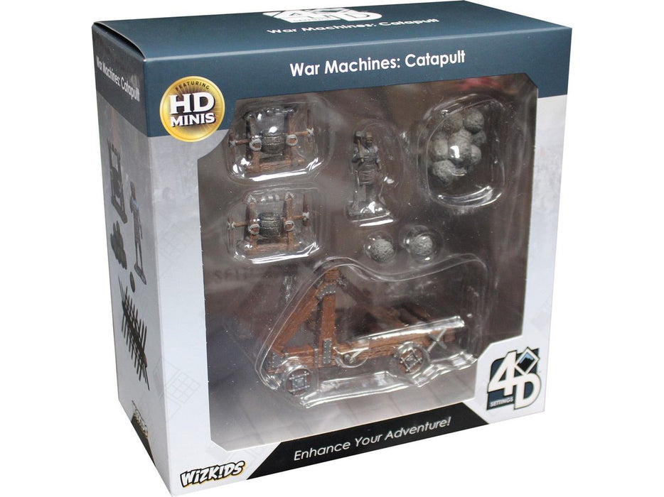 Action Figures and Toys Wizkids - Dungeons and Dragons - 4D Settings - War Machines - Catapult  75004 - Cardboard Memories Inc.