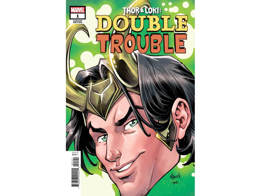Comic Books, Hardcovers & Trade Paperbacks Marvel Comics - Thor and Loki Double Trouble 001 - Nauck Headshot Variant Edition (Cond. VF-) - 9404 - Cardboard Memories Inc.