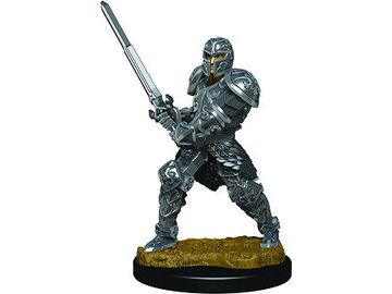 Role Playing Games Wizkids - Dungeons and Dragons - Premium Figure - Human Fighter - 93017 - Cardboard Memories Inc.