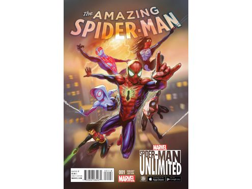 Comic Books Marvel Comics - Amazing Spider-Man 01- Spider-Man Unlimited Cover- 3574 - Cardboard Memories Inc.