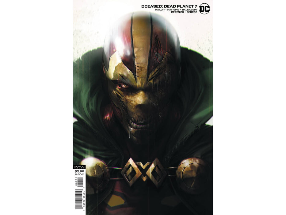 Comic Books DC Comics - DCEASED Dead Planet 007 of 7 - Card Stock Variant Edition - 4665 - Cardboard Memories Inc.