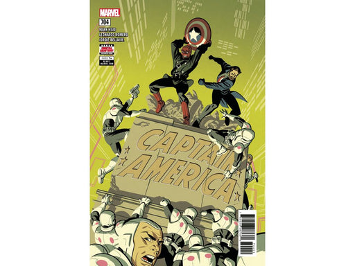 Comic Books Marvel Comics - Captain America 704 - 2550 - Cardboard Memories Inc.
