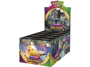 Trading Card Games Pokemon - Sword and Shield - Vivid Voltage - Build and Battle Box - Cardboard Memories Inc.