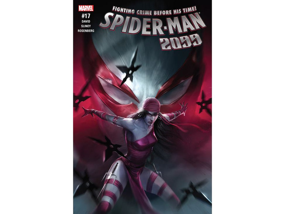 Comic Books Marvel Comics - Spider-Man 2099 (2015 3rd Series) 017 (Cond. VF-) 0019 - Cardboard Memories Inc.