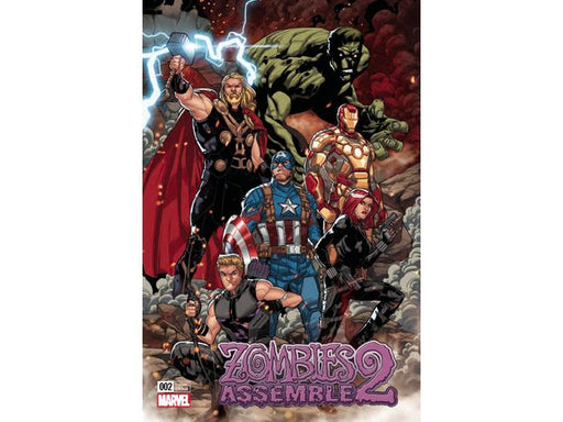 Comic Books Marvel Comics - Zombies Assemble 2 002 - Silva Cover - 3700 - Cardboard Memories Inc.