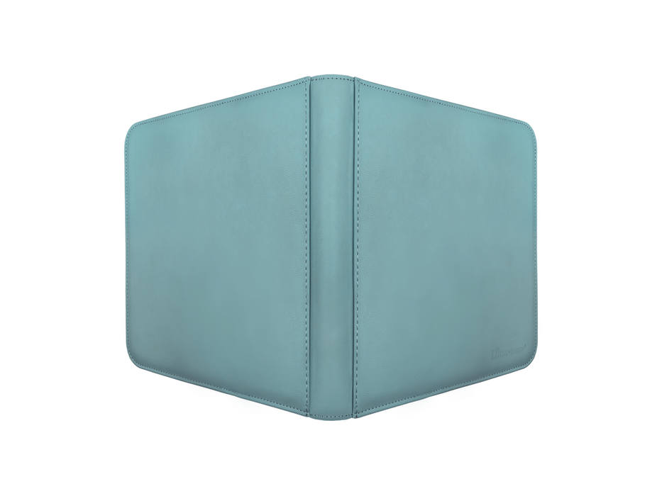 Supplies Ultra Pro - 12 Pocket Pro Zipper Binder - Light Blue - Cardboard Memories Inc.