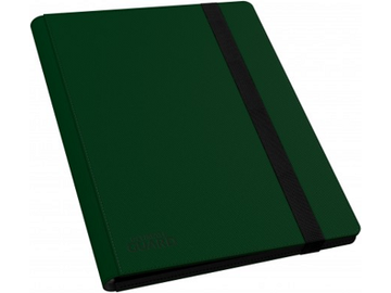 Supplies Ultimate Guard - 9 Pocket Flexxfolio Xenoskin Binder - Green - Cardboard Memories Inc.
