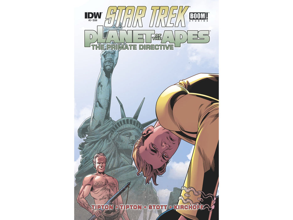 Comic Books IDW Comics - Star Trek Planet of the Apes 02 - 5217 - Cardboard Memories Inc.