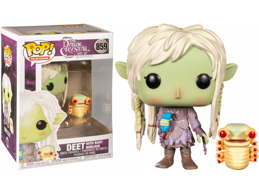 Action Figures and Toys POP! - Television - The Dark Crystal Age of Resistance - Deet With Baby Nurlock - Cardboard Memories Inc.