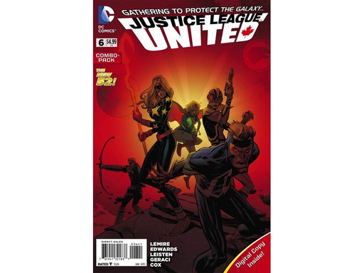 Comic Books DC Comics - Justice League United 006 - Combination Pack - 3455 - Cardboard Memories Inc.