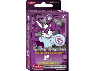 Card Games Playroom Entertainment - Killer Bunnies and the Ultimate Odyssey - Elementals Expansion Deck - Cardboard Memories Inc.