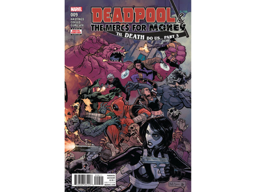 Comic Books Marvel Comics - Deadpool and the Mercs for Money 09 - 3595 - Cardboard Memories Inc.