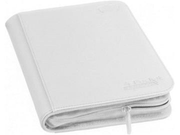 Supplies Ultimate Guard - 4 Pocket ZipFolio Xenoskin Binder - White - Cardboard Memories Inc.