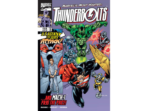 Comic Books Marvel Comics - Thunderbolts 023 - 6082 - Cardboard Memories Inc.