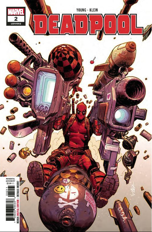 Comic Books Marvel Comics - Deadpool (2018 5th Series) 002 (Cond. FN+) - 4366 - Cardboard Memories Inc.