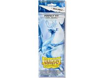 Supplies Arcane Tinmen - Dragon Shield Sleeves - Standard Size - Perfect Fit Sealable - Clear - Package of 100 - Cardboard Memories Inc.