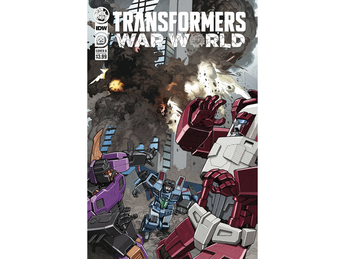 Comic Books IDW Comics - Transformers 029 - Cover B Ej Su (Cond. VF-) - 11930 - Cardboard Memories Inc.