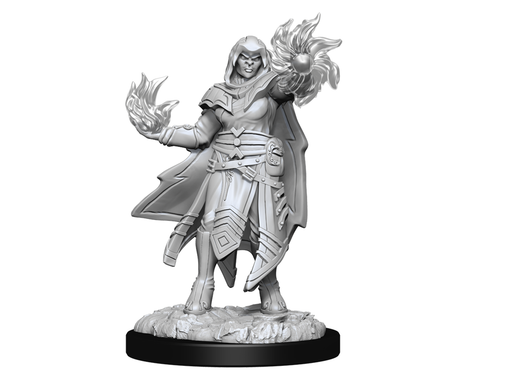 Role Playing Games Wizkids - Dungeons and Dragons - Unpainted Miniature - Nolzurs Marvellous Miniatures - Hobogoblin Male and Female - 90310 - Cardboard Memories Inc.