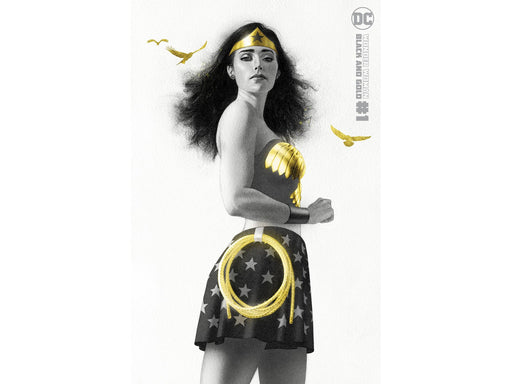 Comic Books DC Comics - Wonder Woman Black and Gold 001 of 6 - Card Stock Variant Edition - Cardboard Memories Inc.