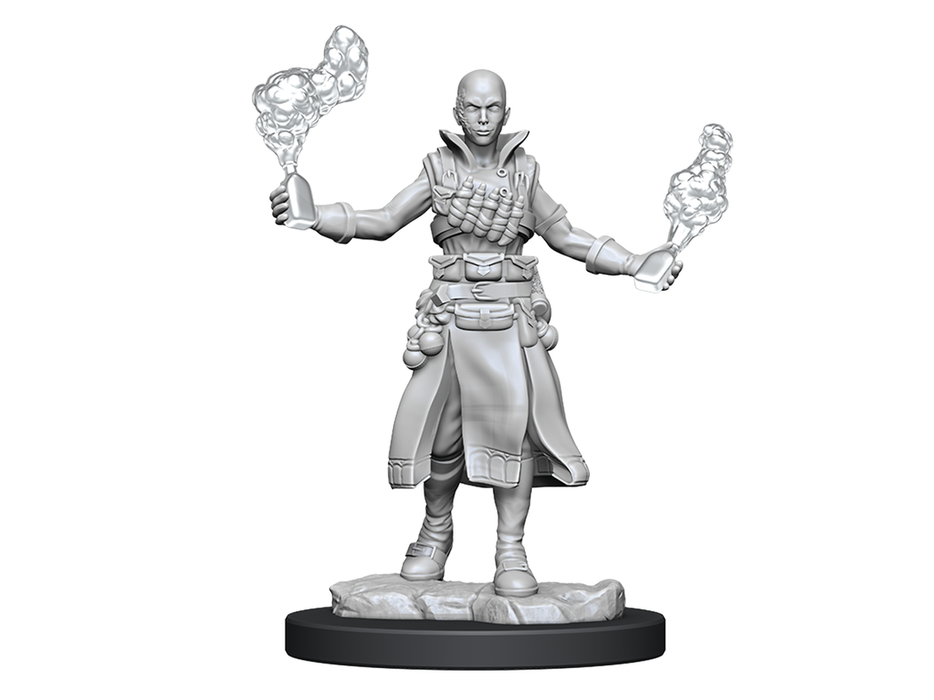 Role Playing Games Paizo - Pathfinder - Unpainted Miniatures - Deep Cuts - Human Alchemist Female - 90329 - Cardboard Memories Inc.