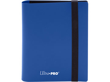 Supplies Ultra Pro - 2 Pocket - Eclipse Pro-Binder - Pacific Blue - Cardboard Memories Inc.