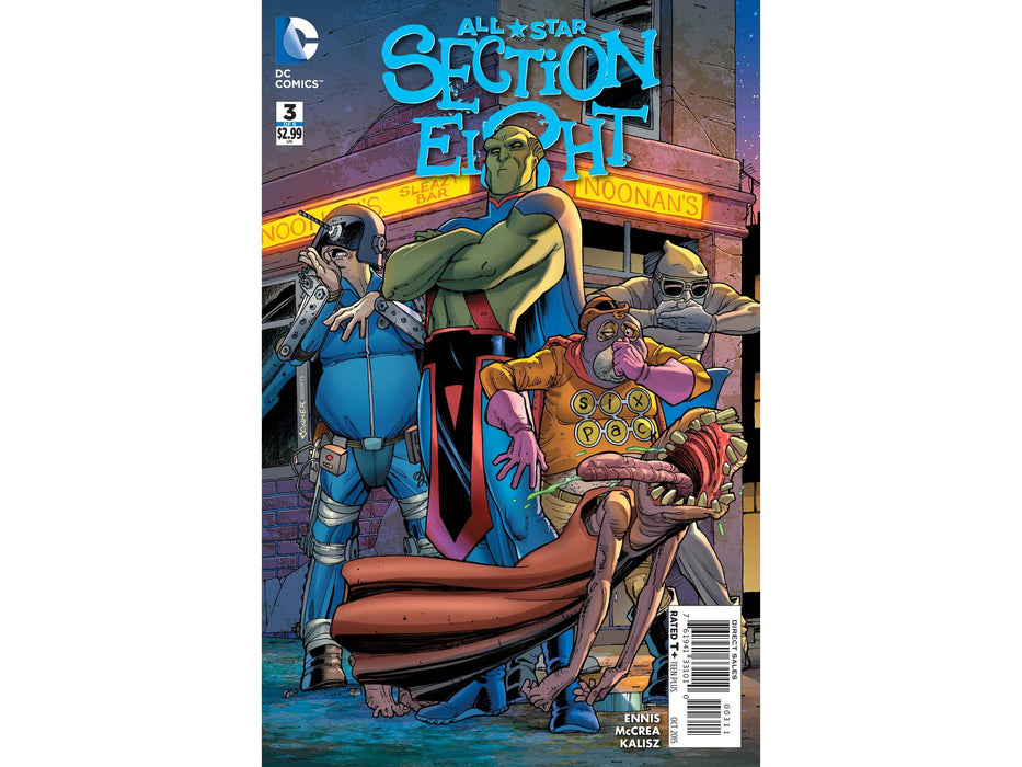 Comic Books DC Comics - All Star Section Eight 003 - 5564 - Cardboard Memories Inc.