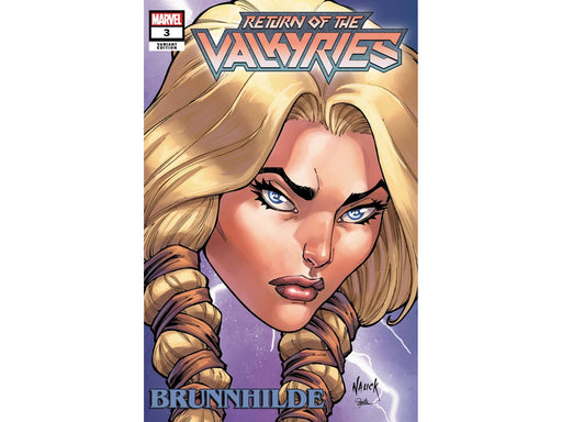 Comic Books Marvel Comics - King in Black - Return of the Valkyries 003 of 4 - Nauck Headshot Variant Edition (Cond. VF-) - 5171 - Cardboard Memories Inc.