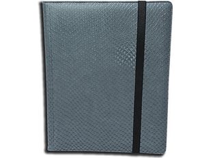 Supplies Legion - Dragonhide - 4-Pocket Sideloading Binder - Grey - Cardboard Memories Inc.