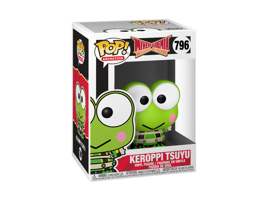 Action Figures and Toys POP! - Television - My Hero Academia Hello Kitty and Friends - Keroppi Tsuyu - Cardboard Memories Inc.