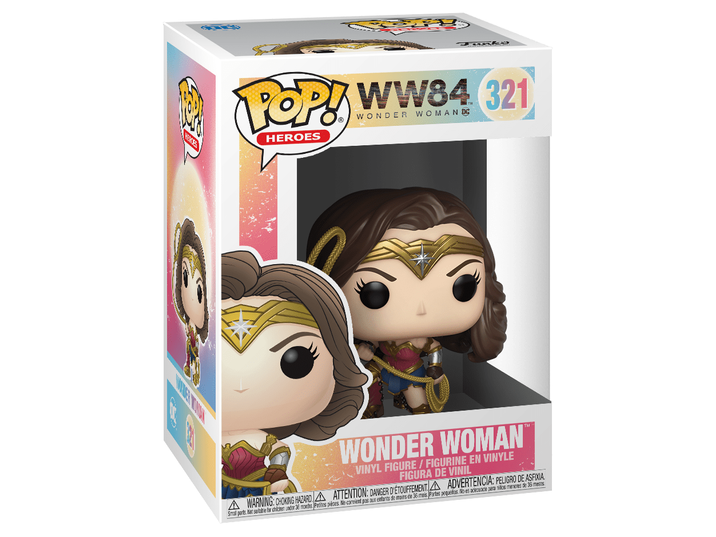 Action Figures and Toys POP! - DC Super Heroes - WW84 - Wonder Woman - Cardboard Memories Inc.