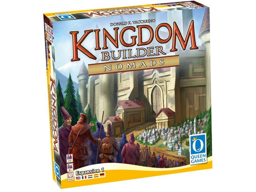 Board Games Queen Games - Kingdom Builder - Nomads Expansion 1 - Cardboard Memories Inc.