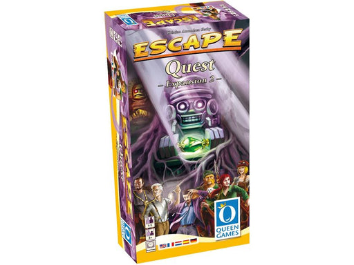 Board Games Queen Games - Escape - The Curse of the Temple - Quest Expansion - Cardboard Memories Inc.
