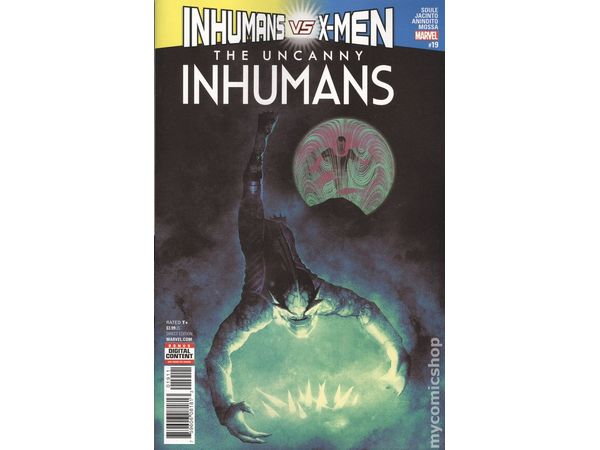 Comic Books Marvel Comics - Uncanny Inhumans (2015) 019 - CVR A Variant Edition (Cond. VF-) - 8592 - Cardboard Memories Inc.