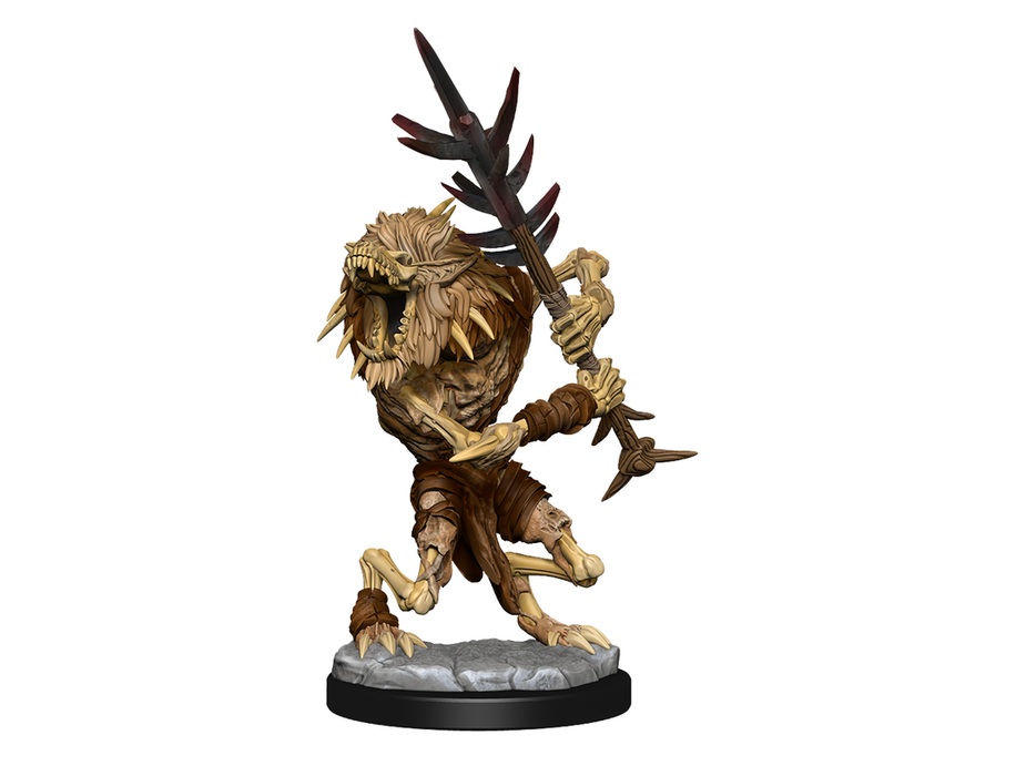 Role Playing Games Wizkids - Dungeons and Dragons - Unpainted Miniature - Nolzurs Marvellous Miniatures - Gnoll Witherlings - 90315 - Cardboard Memories Inc.