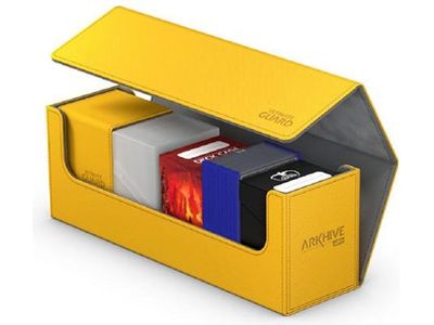 Supplies Ultimate Guard - Arkhive - Amber - 400 - Cardboard Memories Inc.