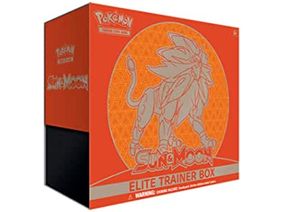 Trading Card Games Pokemon - Sun and Moon - Solgaleo Version - Elite Trainer Box - Cardboard Memories Inc.