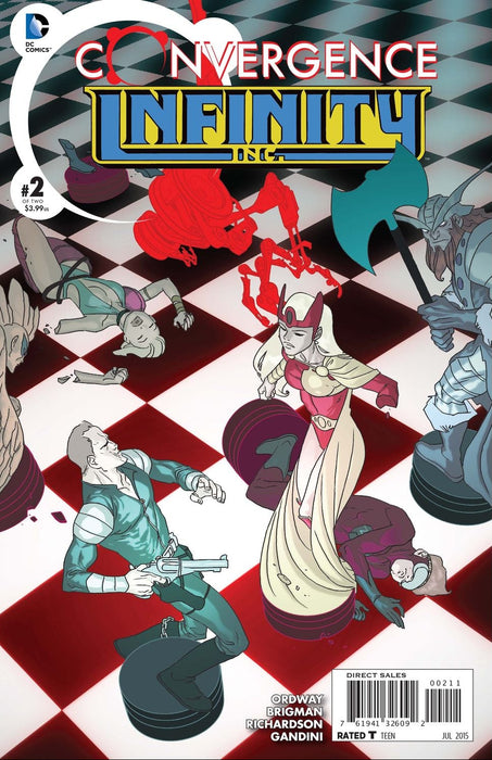 Comic Books DC Comics - Convergence Infinity Inc. (2015) 002 of 2 (Cond. FN) - 4524 - Cardboard Memories Inc.