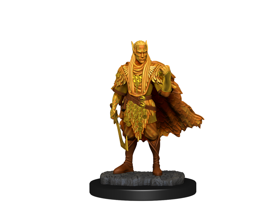 Role Playing Games Wizkids - Dungeons and Dragons - Unpainted Miniature - Nolzurs Marvellous Miniatures - Autumn and Summer Eladrin - 90319 - Cardboard Memories Inc.