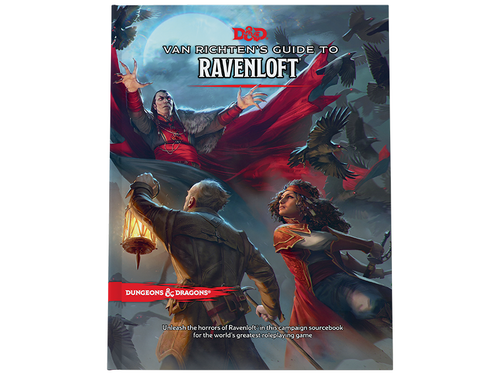 Role Playing Games Wizards of the Coast - Dungeons and Dragons - 5th Edition - Van Richtens Guide to Ravenloft - Hardcover - Cardboard Memories Inc.