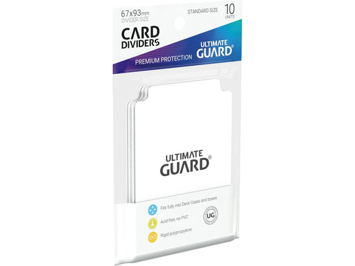 Supplies Ultimate Guard - Card Dividers - White - Cardboard Memories Inc.