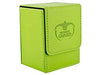 Supplies Ultimate Guard - Flip Deck Case - Green Leather - 80 - Cardboard Memories Inc.