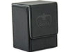 Supplies Ultimate Guard - Flip Deck Case - Black Xenoskin - 80 - Cardboard Memories Inc.