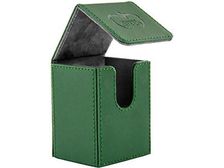 Supplies Ultimate Guard - Flip Deck Case - Green Xenoskin - 80 - Cardboard Memories Inc.