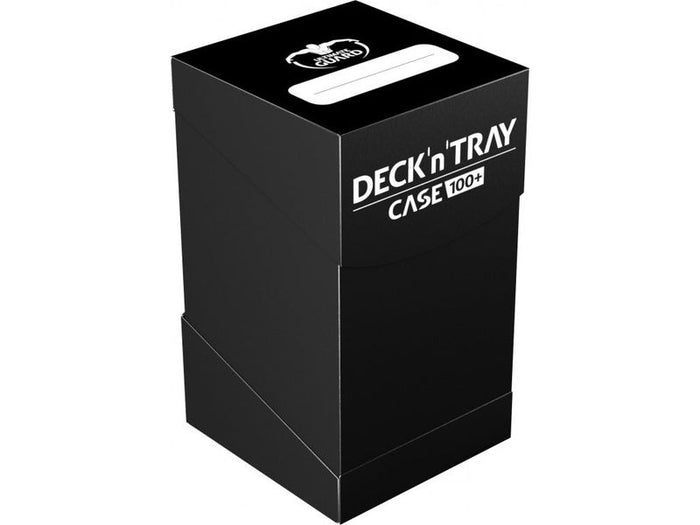 Supplies Ultimate Guard - Deck N Tray Case - Black - 100 - Cardboard Memories Inc.
