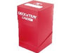 Supplies Ultimate Guard - Deck N Tray Case - Red - 100 - Cardboard Memories Inc.