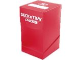 Supplies Ultimate Guard - Deck N Tray Case - Red - 100 - Cardboard Memories Inc.
