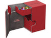 Supplies Ultimate Guard - Flip N Tray Case - Red Xenoskin - 100 - Cardboard Memories Inc.