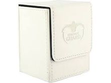 Supplies Ultimate Guard - Flip Deck Case - White Leather - 100 - Cardboard Memories Inc.