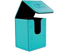 Supplies Ultimate Guard - Flip Deck Case - Blue Leather - 100 - Cardboard Memories Inc.
