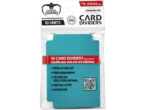 Supplies Ultimate Guard - Card Dividers - Petrol - Cardboard Memories Inc.